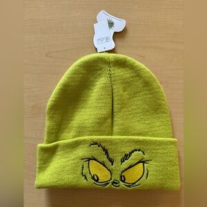 How The Grinch Stole Christmas Green Beanie Hat NWT